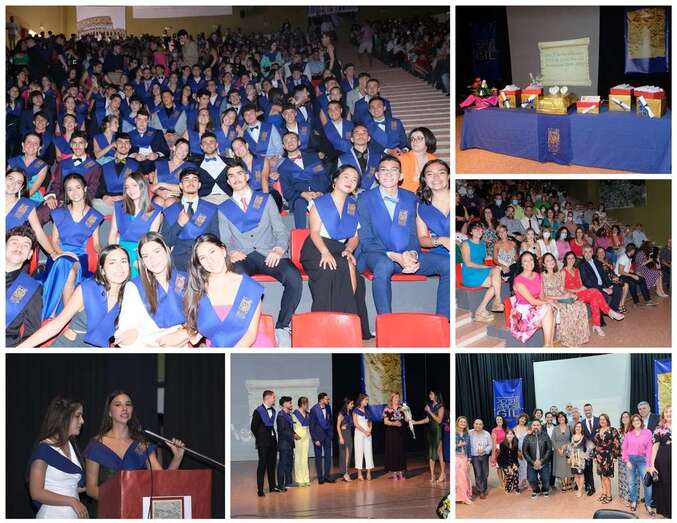 Alumnos que se orlaron en la ceremonia celebrada el pasado jueves/José Manuel García.